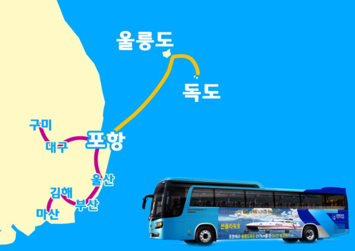 대저해운 셔틀버스 노선도
