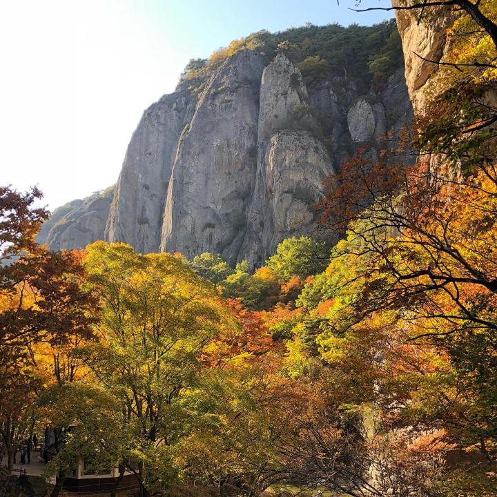주왕산