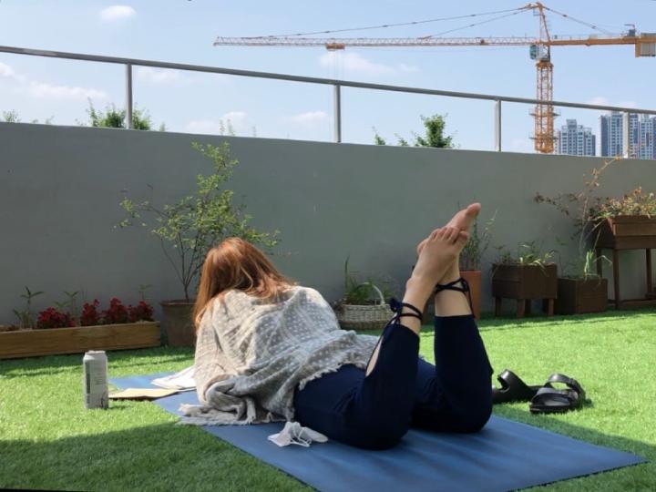 요가와 명상 프로그램을 진행하는 5층 공간