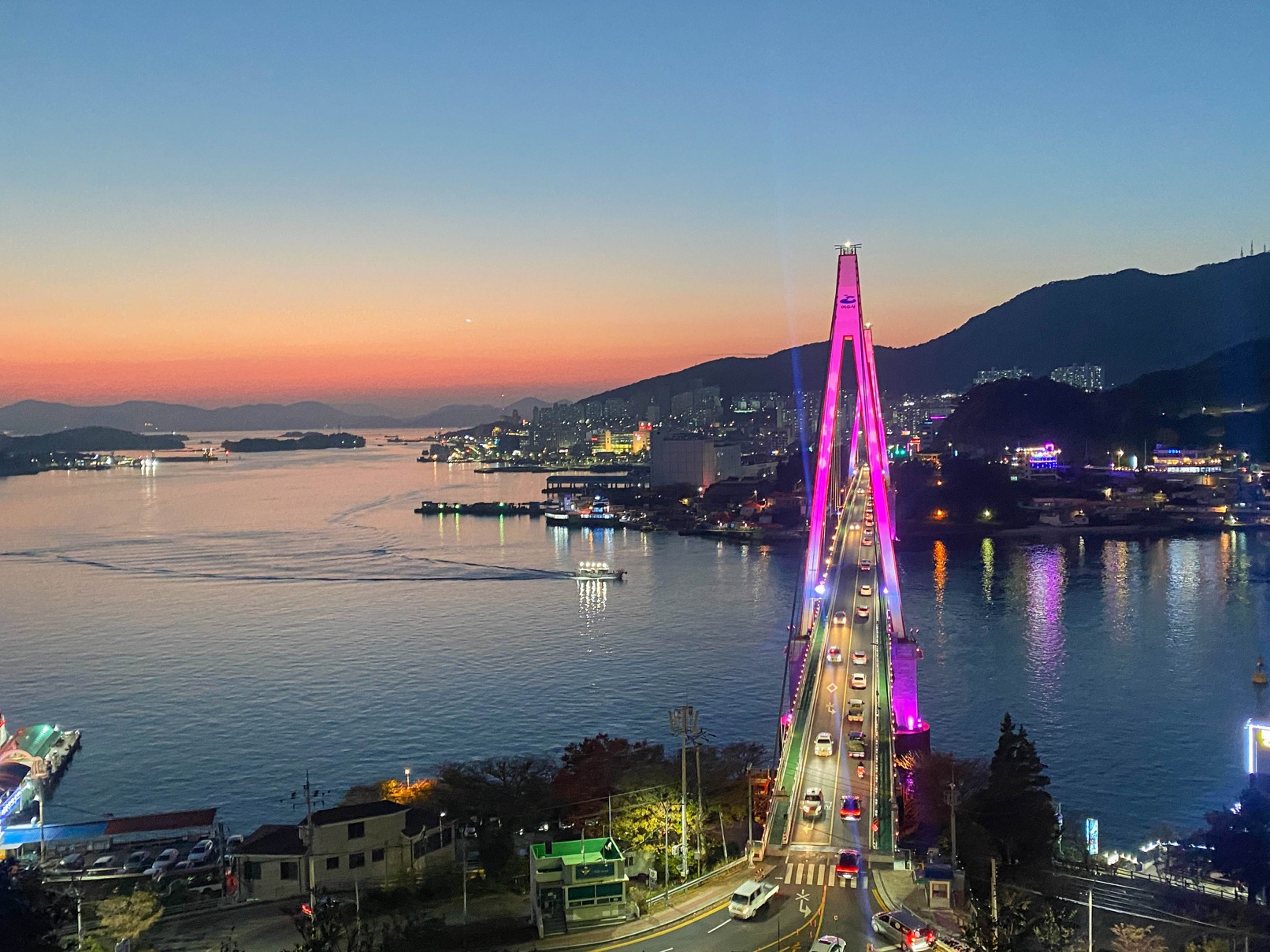 돌산대교 옆 뷰포인트