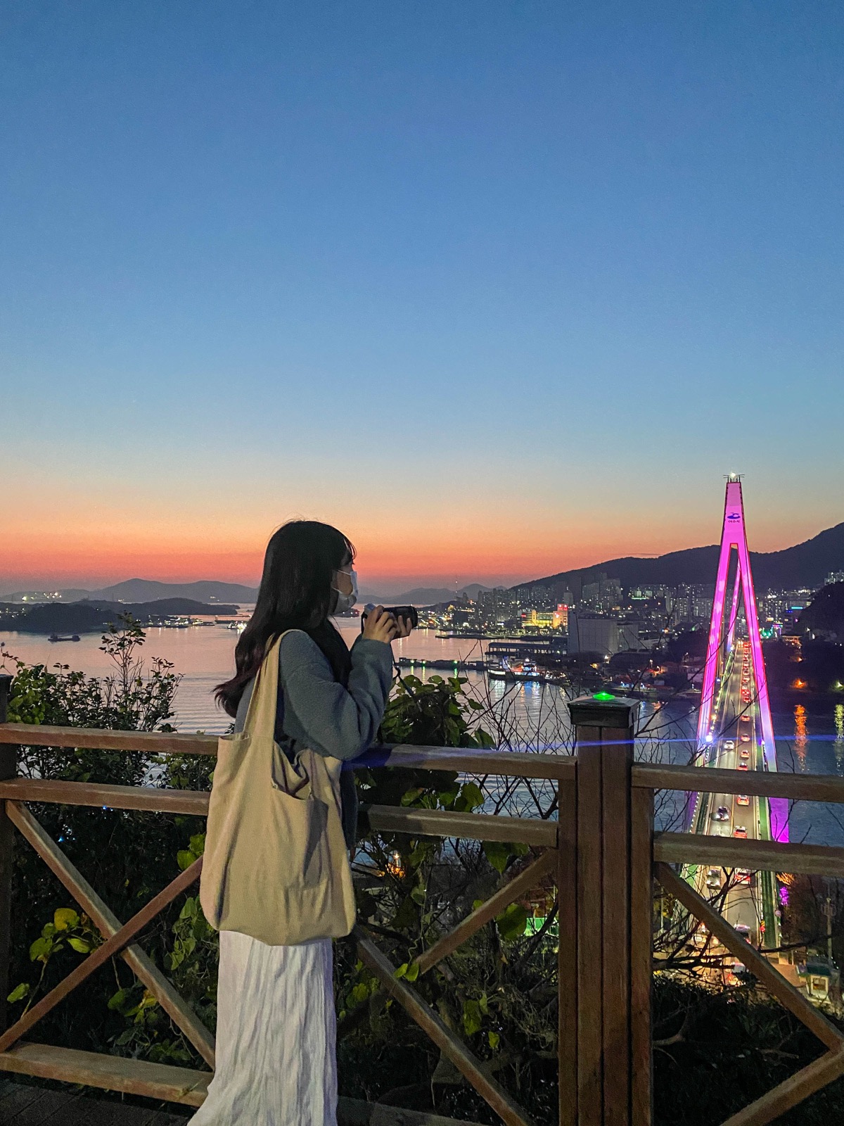 돌산대교 옆 뷰포인트