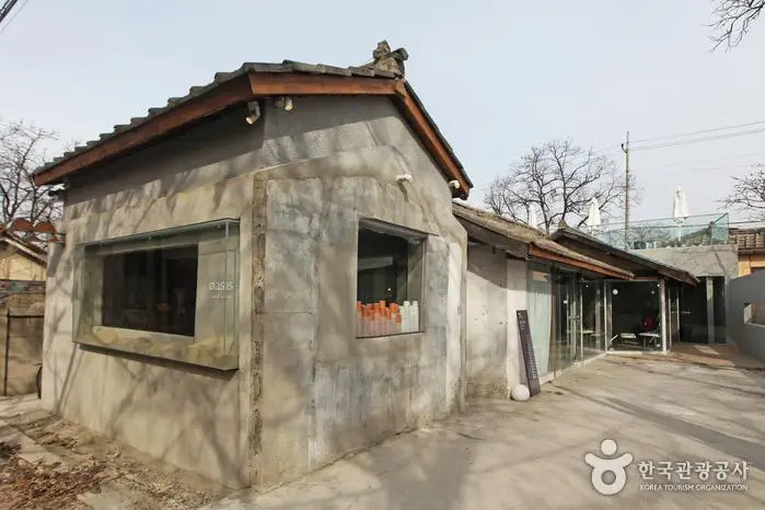 사막을 닮은 소제동 1호 카페 오아시스.