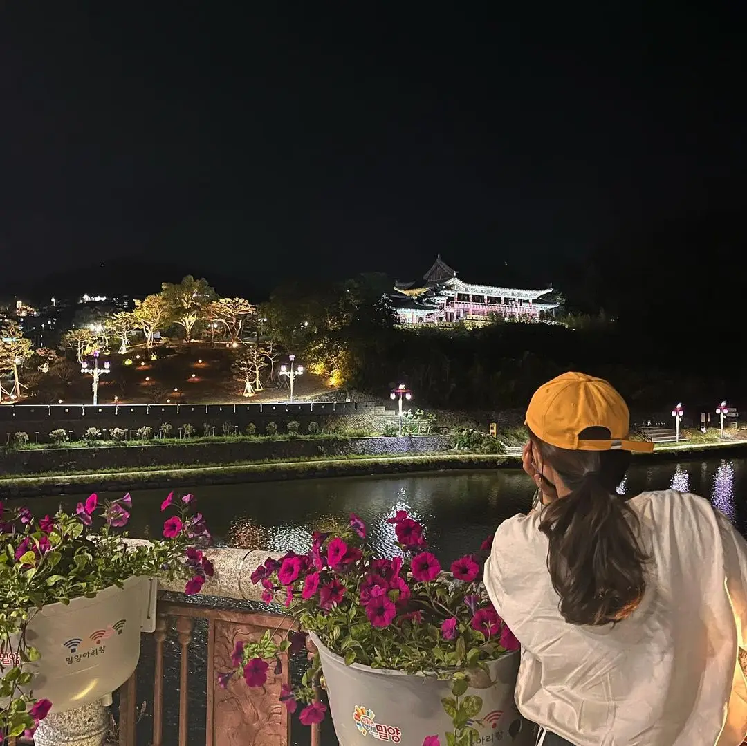영남루 야경